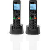 MOTOROLA DOT202 teléfono DECT DUO Negro