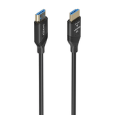CABO HDMI AISENS V2.0 ÓTICO ATIVO AOC 4K60HZ 18GBPS A/M-A/M 10M PRETO