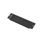 PANEL CEPILLO PASACABLES LANBERG PARA RACK 10" NEGRO