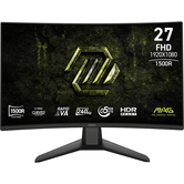 MONITOR MSI MAG 274CF X24   27" Rapid VA 1920 x 1080 HDMI