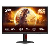 Monitor AOC Q27G4SRU 27" LED Fast IPS Quad HD HDMI Altavoces