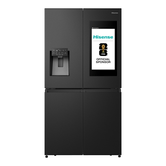 FRIGORIFICO AMERICANO HISENSE RQ760N4IFE. NOFROST E NEGRO