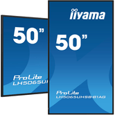 IIYAMA LH5065UHSB-B1AG   49.5" LCD VA 4K Ultra HD HDMI Altavoces