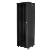 ARMARIO LANBERG RACK 19" 42U 600X600 FLAT PACK PRETO NEGRO