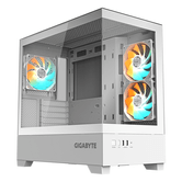 CAIXA GIGABYTE M-ATX C201PI 3XVENT 120MM BRANCA