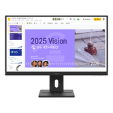 LENOVO ThinkVision E27Q-40 Monitor  ThinkVision 27" LCD IPS Quad HD HDMI Altavoces