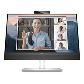 Monitor de videoconferência HP FHD HP E24mv G4 23.8" LCD IPS Full HD HDMI VGA Alto-falantes