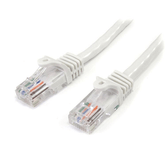 CABO DE REDE 0,5M BRANCO CAT5E ETHERNET SEM ENGATE HE