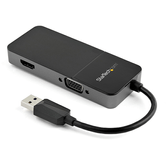 ADAPTADOR USB 3.0 PARA HDMI VGA 4K 30HZ-2-EM-1 ADAPTADOR MULTIPORTE