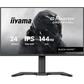 MONITOR IIYAMA COM RESOLUÇÃO FULL HD DE 24 POLEGADAS (1920X1080), PAINEL IPS, 1 MS (MPRT), 100 HZ, BRILHO 250, CONTRASTE 1300:1, HDMI, DISPLAYPORT, HUB USB,