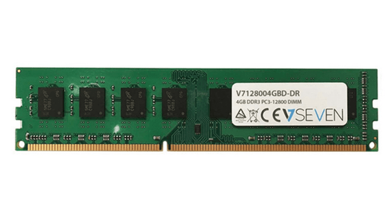 Bergantín Sollozos interno V7 4GB DDR3 PC3-12800 - 1600mhz DIMM Desktop módulo de memoria -  V7128004GBD-DR 4GB DDR3 1600Mhz (1x4) - PCBox