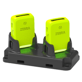 RS2100 2-slot Scanner Charger/Requires AC Power Supply PWR WUA5V12W0 and USB-C TO USB-A Cable/Sold Separately.