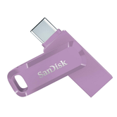 SANDISK ULTRA DUAL DRIVE GO USB TYPE- C, LAVENDER, GLOBAL, 400MB/S 128GB