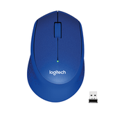 RATON LOGITECH M330 SILENT PLUS AZUL