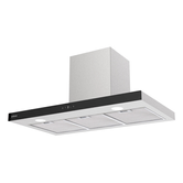 CAMPANA CHIMENEA EDESA ECB-97220 GBK ANCHO 90 CM INOX