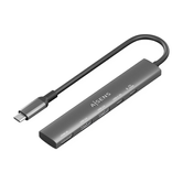 AISENS USB C Dock 5 en 1  USB C A  1x HDMI 2x USB A  1x USB C  1x USB C PD  Gris  15cm