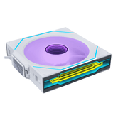 Lian Li UNI FAN SL140 Infinity Wireless RGB PWM Blanco 140mm Ventilador