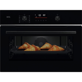 HORNO COMPACTO AEG TA5PK401B PIROLITICO CON VAPOR NEGRO