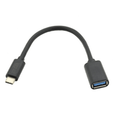 iggual cable usb otg 3.0 usb-a/usb-c 20 cm negro