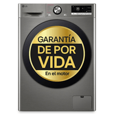LAVADORA CARGA FRONTAL LG F4WR7009AGS 9 KG 1400 RPM A INOX