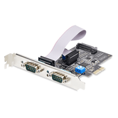 Placa serial PCIe RS232/422/485 de 2 portas