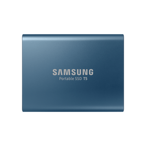 SSD SAMSUNG T5 500GB EXTERNO METÁLICO AZUL G3 AÑOS