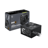 Fuente Alimentación 650W MSI MAG MAG A650BN PCIE5 II 80 PLUS Bronze Non-Modular Negro