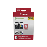 MULTIPACK CANON PG-560/CLI-561 + PAPEL