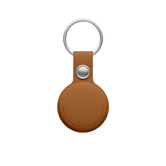 LEOTEC MITAG compatible con IOS Find My y Siri + Llavero Marron