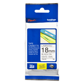 Tape/18mm black on white f P-Touch TZE