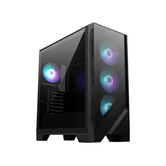 CAPA PARA JOGOS MSI MAG FORGE 320R AIRFLOW ATX RGB PRETA
