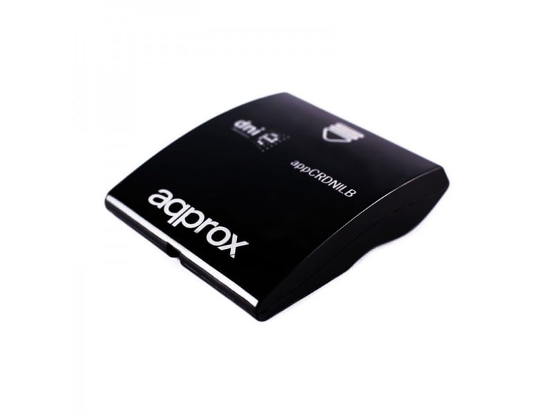 leitor de cartão inteligente externo preto - PCBox PT