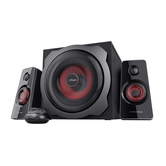 2.1 ALTO-FALANTES TRUST TYTAN GXT 38, SUBWOOFER PARA JOGOS PRETO