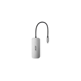 DOCKING USB-C ACER 7 EN 1 1xHDMI 4K 3xUSB-A 3.2 1xUSB-C PD 100W 1xSD/TF PLATA