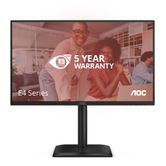 Alto-falantes HDMI AOC 24E4CV de 23,8" LED IPS Full HD