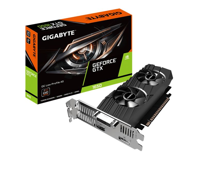 TARJETA GRAFICA 4GB GIGABYTE GEFORCE GTX 1650 OC PCX GDDR5 HDMI