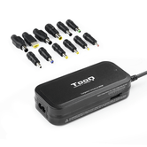 tooq cargador portátil 90w manual 12 conectores