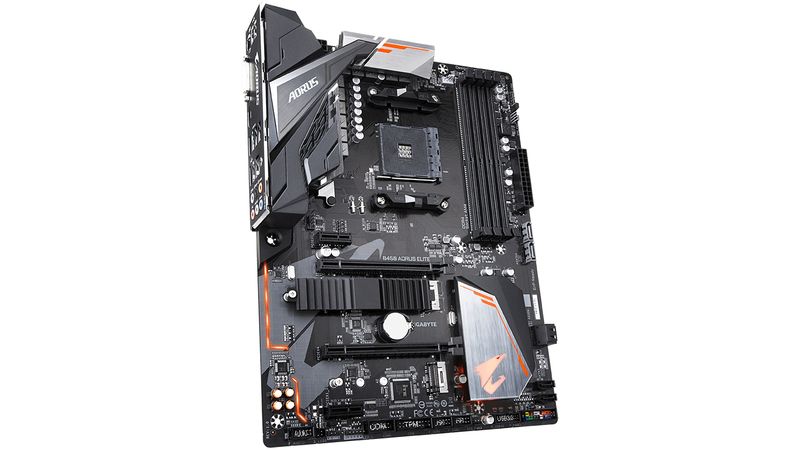 Gigabyte b450 aorus elite v2 схема