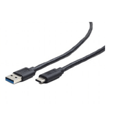 CABO GEMBIRD USB 3.0 PARA TIPO C 1M PRETO