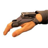 Suporte manual fino RS5100/RS6100, gatilho integrado/mão esquerda
