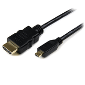 Cabo HDMI de alta velocidade com Ethernet 2m - HDMI para Micro HDMI - Mac