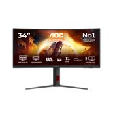 AOC CU34G4 34" LED Fast VA Wide Quad HD HDMI
