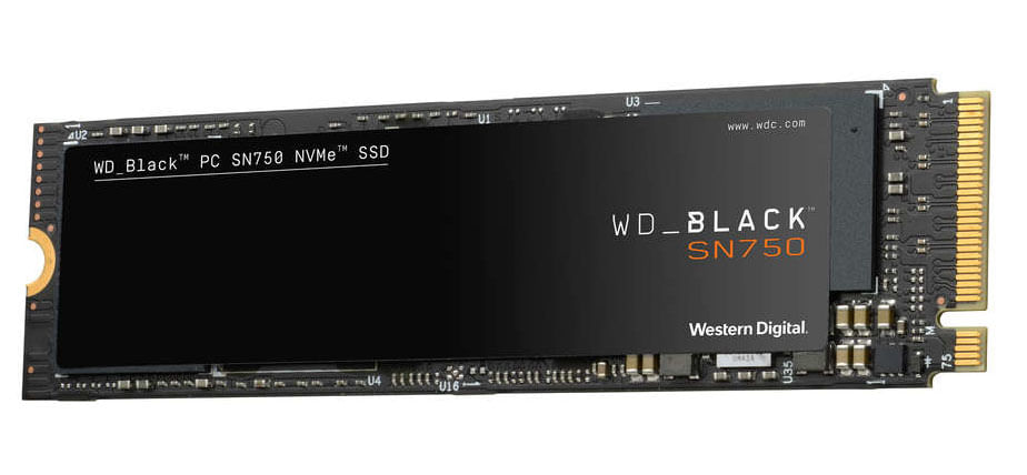 DISCO DURO SSD 1TB WESTERN DIGITAL SSD SN750 BLACK M.2 PCIE NVME