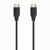 Cabo HDMI AISENS V2.0 Premium de alta velocidade Hec 4K 60 Hz 18 Gbps A M A M Preto 0 5 m