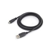CABLE 2.0 USB-A MACHO USB-C MACHO 3M TRANSFERENCIA 480MBPS COLOR NEGRO