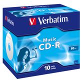 VERBATIM CD-R AUDIO 80m (Pack de 10 unidades)