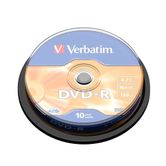 TAMBOR 10 DVD-R 700 VERBATIM 16X