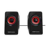 ALTAVOCES 2.0 TACENS MARS GAMING MS1 NEGRO/ROJO