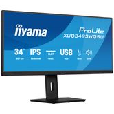 IIYAMA XUB3493WQSU-B6  ProLite 34" LED IPS UltraWide Quad HD HDMI Altavoces