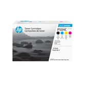 HP - Pacote de 4 toners C/M/Y/K para Samsung CLP-415 CLX-4195 Rainbow